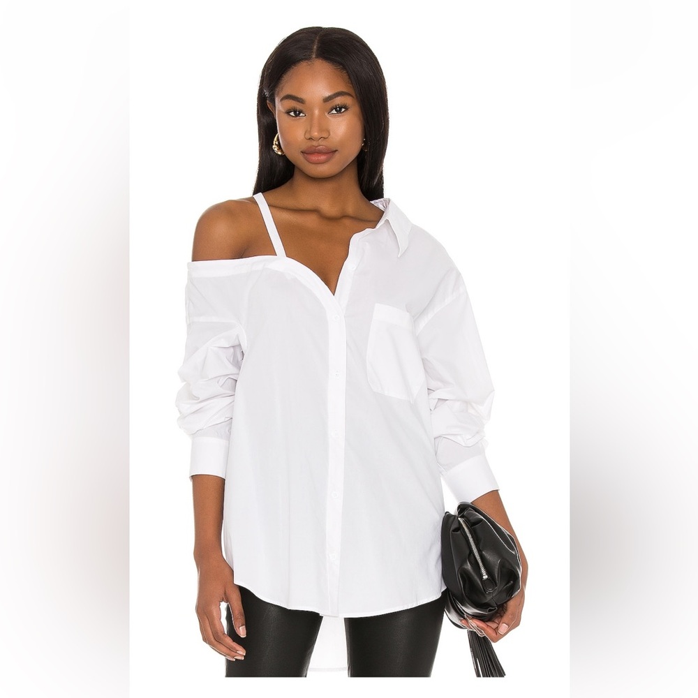 Off Shoulder Blouse in White